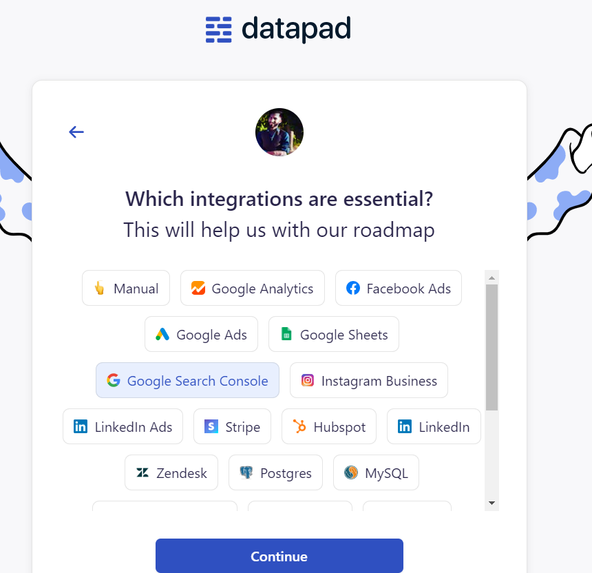 datapad integrations